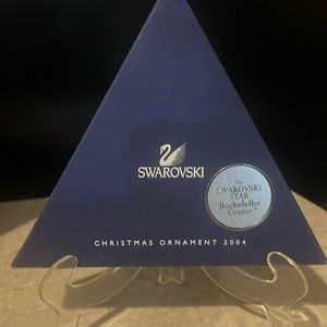 Swarovski 2004 Christmas ornament “ the Swarovski Star, Rockefeller center